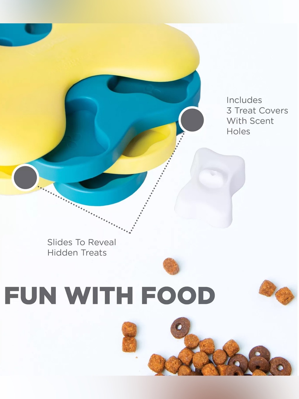 Interactive Stackable Puzzle Toy - Yellow & Blue* - Picture 3 of 5